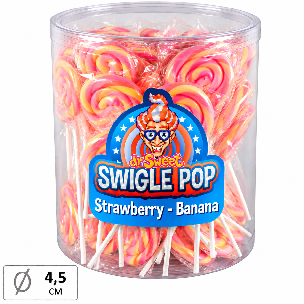 Swigle Pop Strawberry Banana