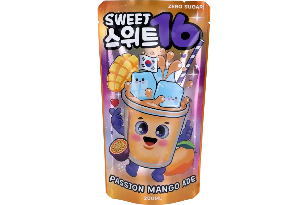 Sweet 16 Passion Mango Ade 200ml