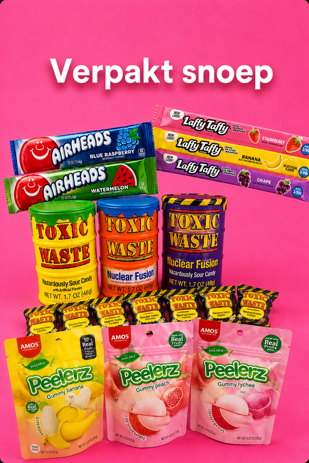 Verpakt Snoep
