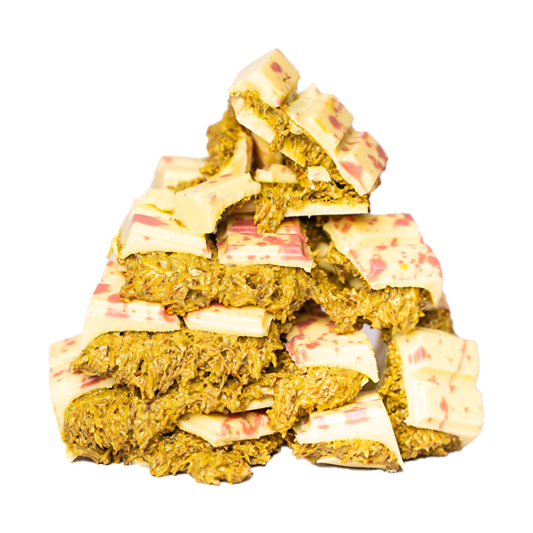 Snwy Premium Dubai Chocolade 45 % Pistache wit 100g