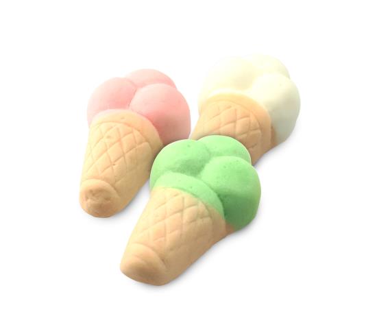 Snwy Ice Cream Cones