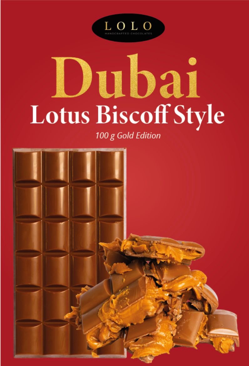Snwy Premium Dubai Chocolade Lotus 100g