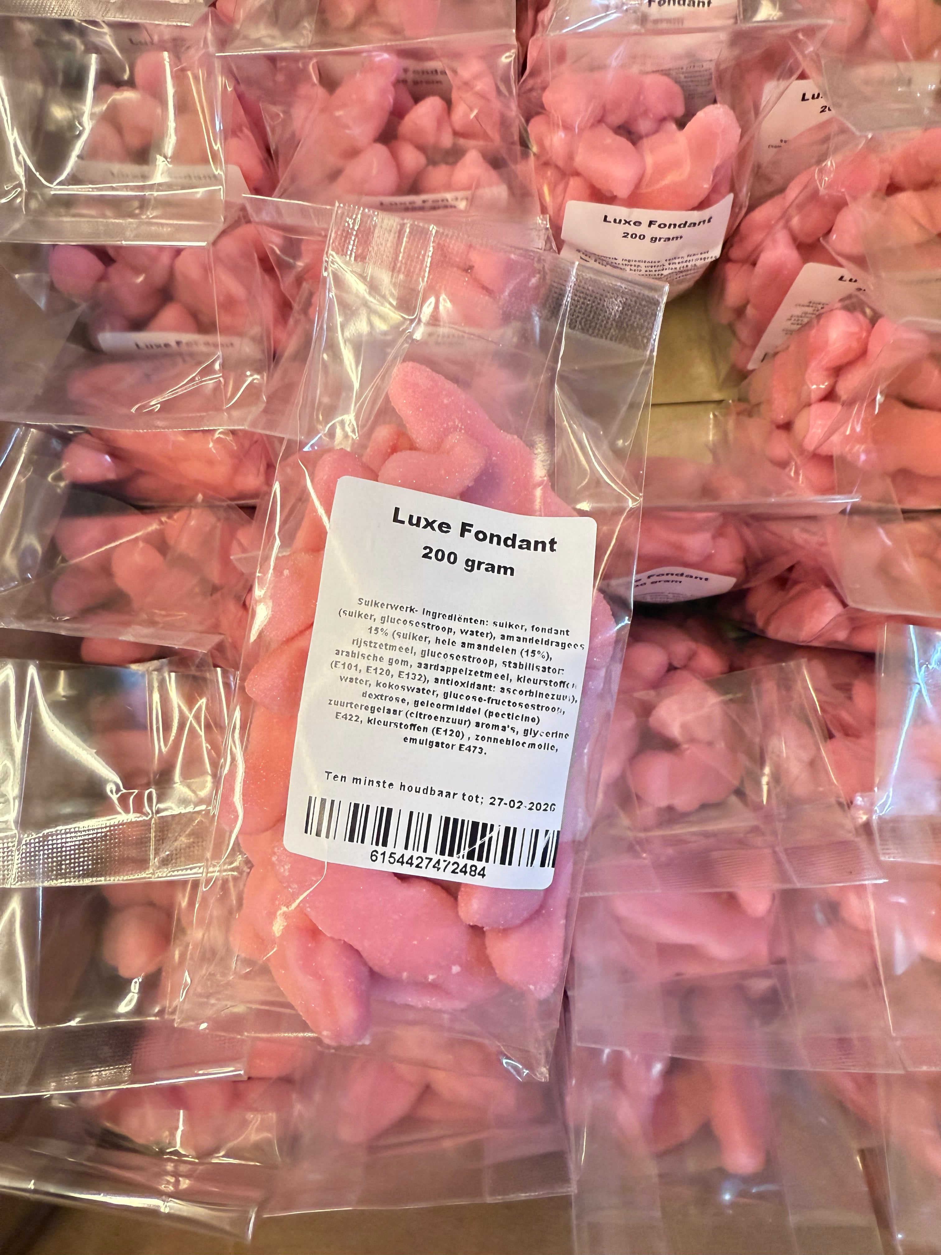 Luxe Fondant Bites Roze 200g