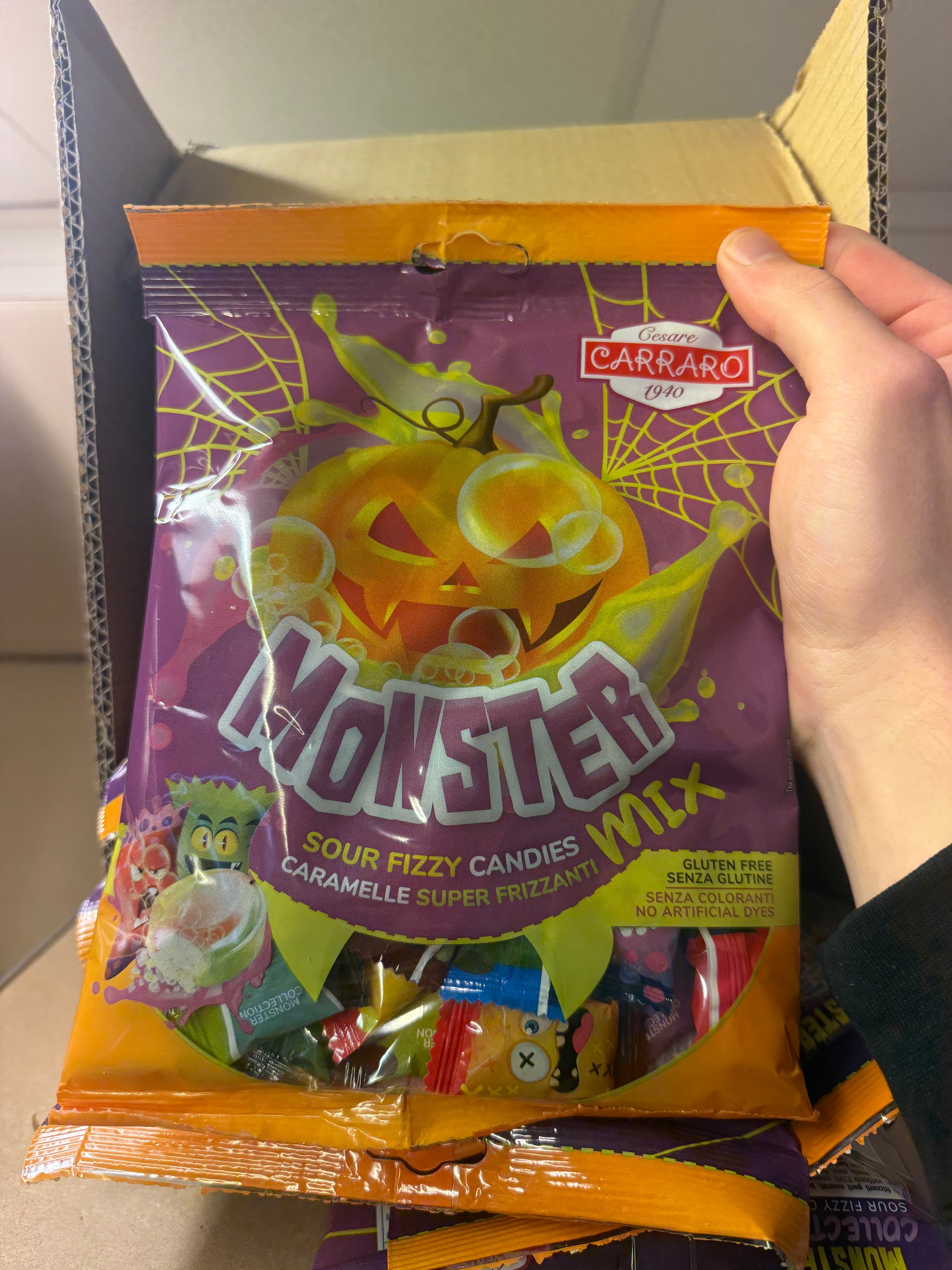 Halloween Monster Candy Pouch