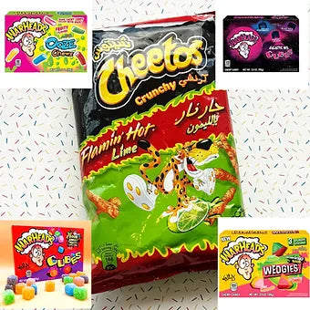 BUNDEL Cheetos Lime (THT) + 1x Warheads