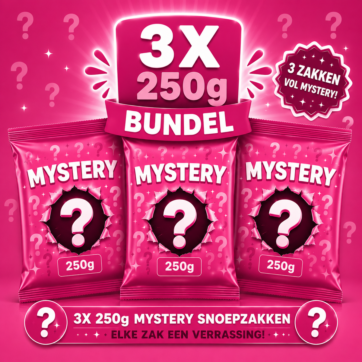 250g Mystery Trio (3x 250g)