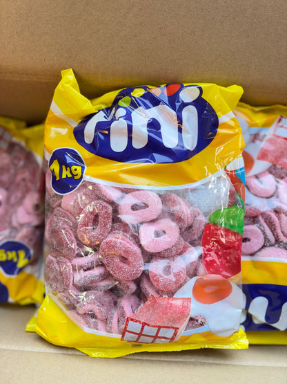 Fini Zure Aardbei Ringen Kiloknaller *MEGA ACTIE*