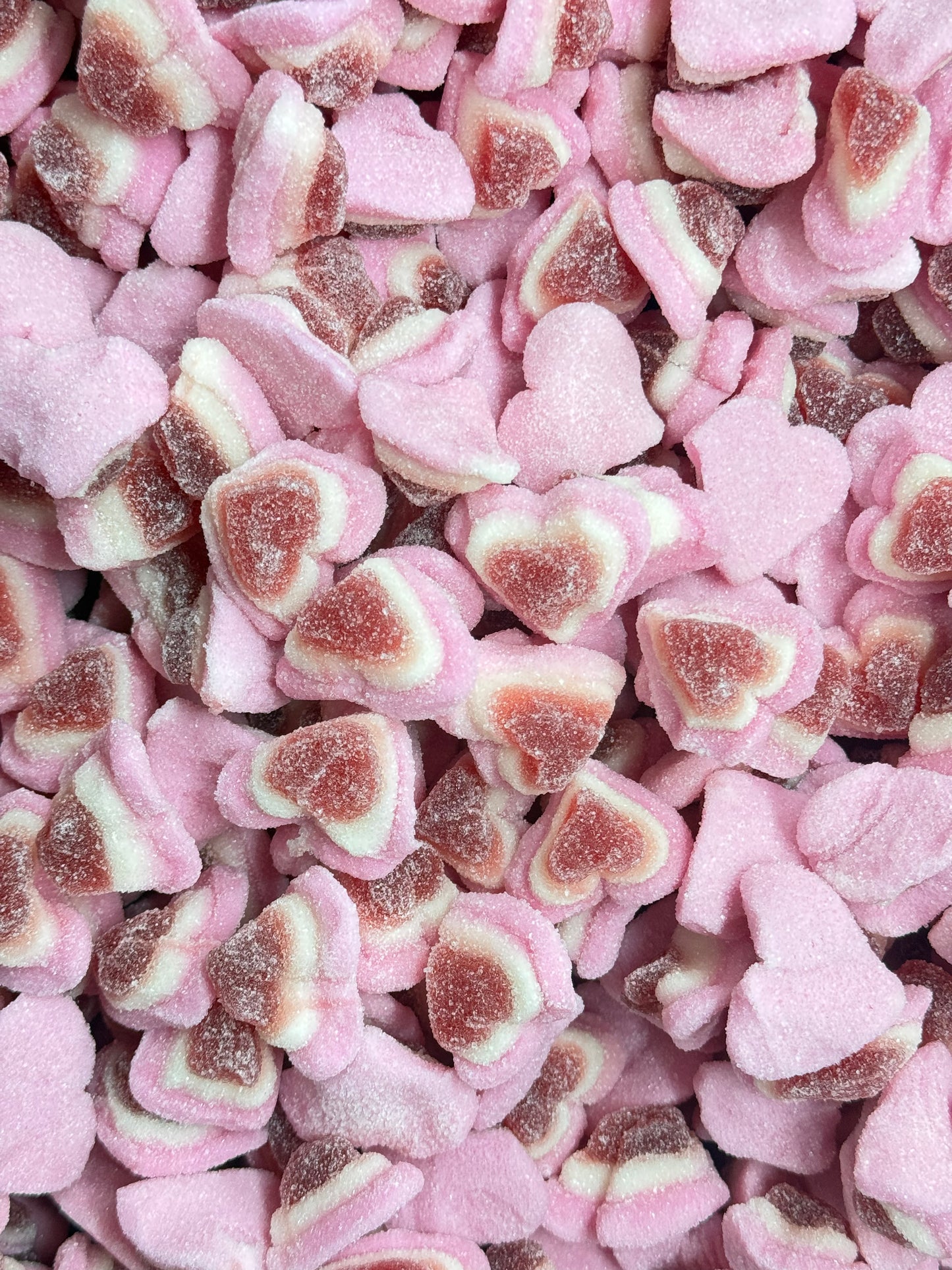 Sugared 3D Hearts
