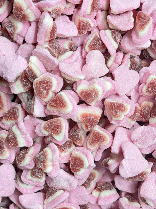 Sugared 3D Hearts