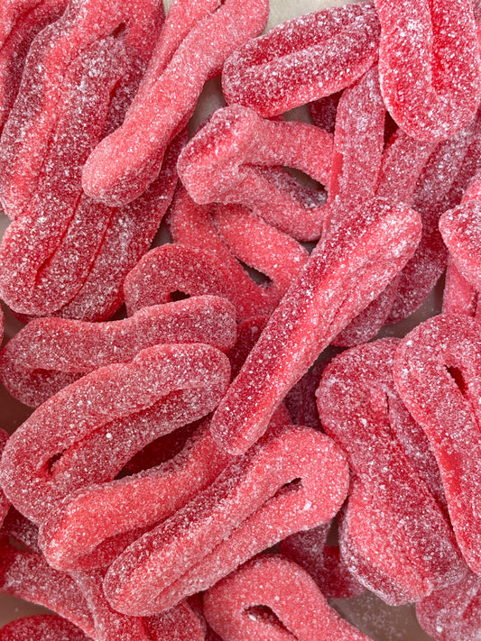 Sour Strawberry Rings