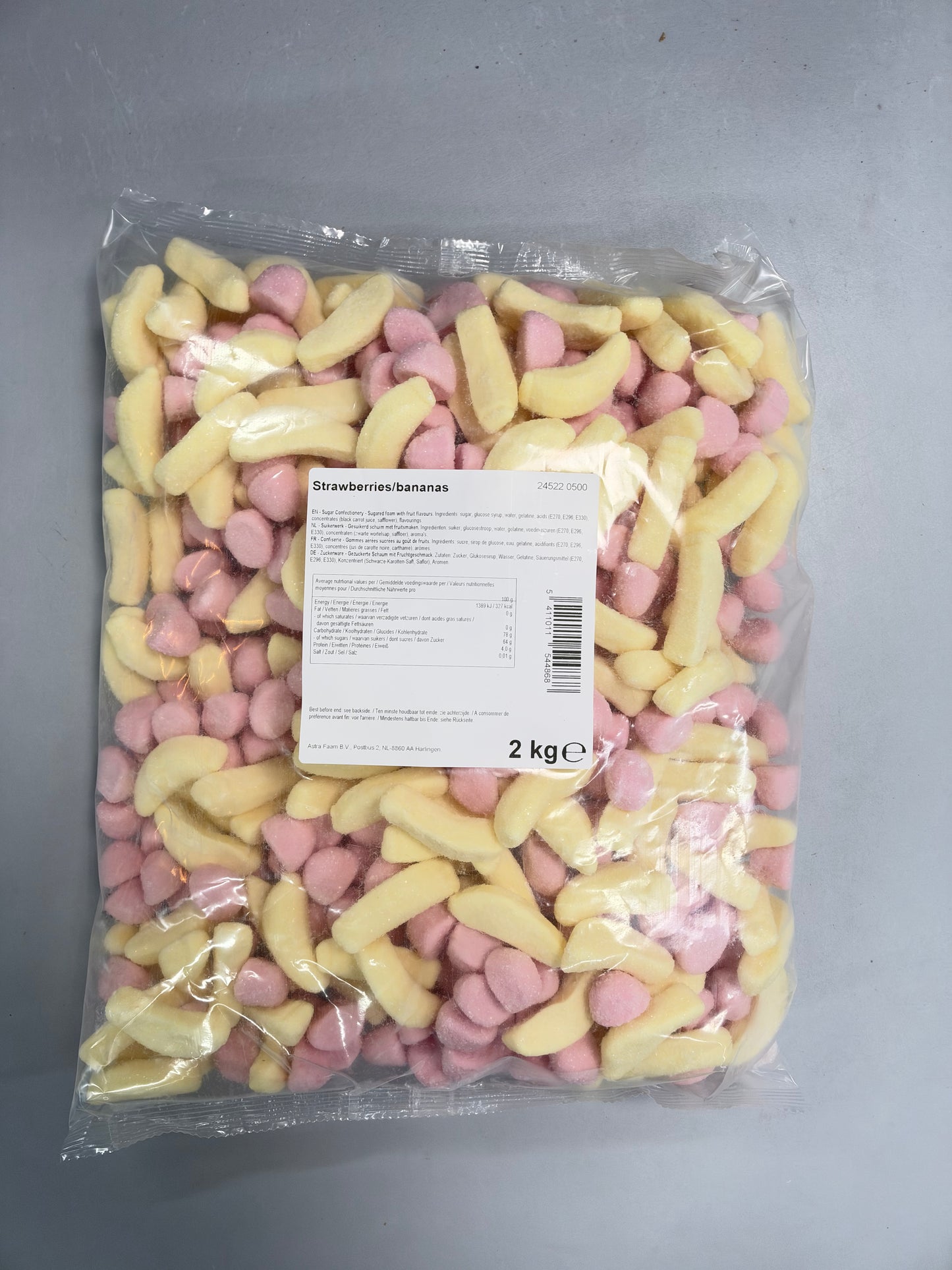 (2 KILO) Strawberries/bananas Kiloknaller *MEGA ACTIE*
