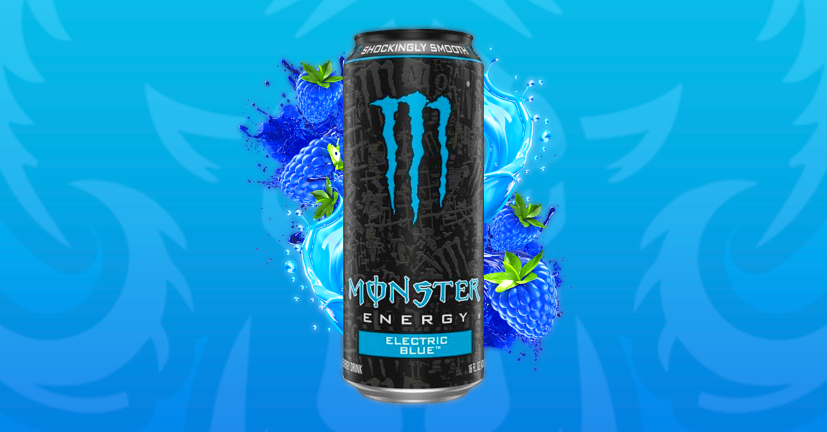 Monster Electric Blue
