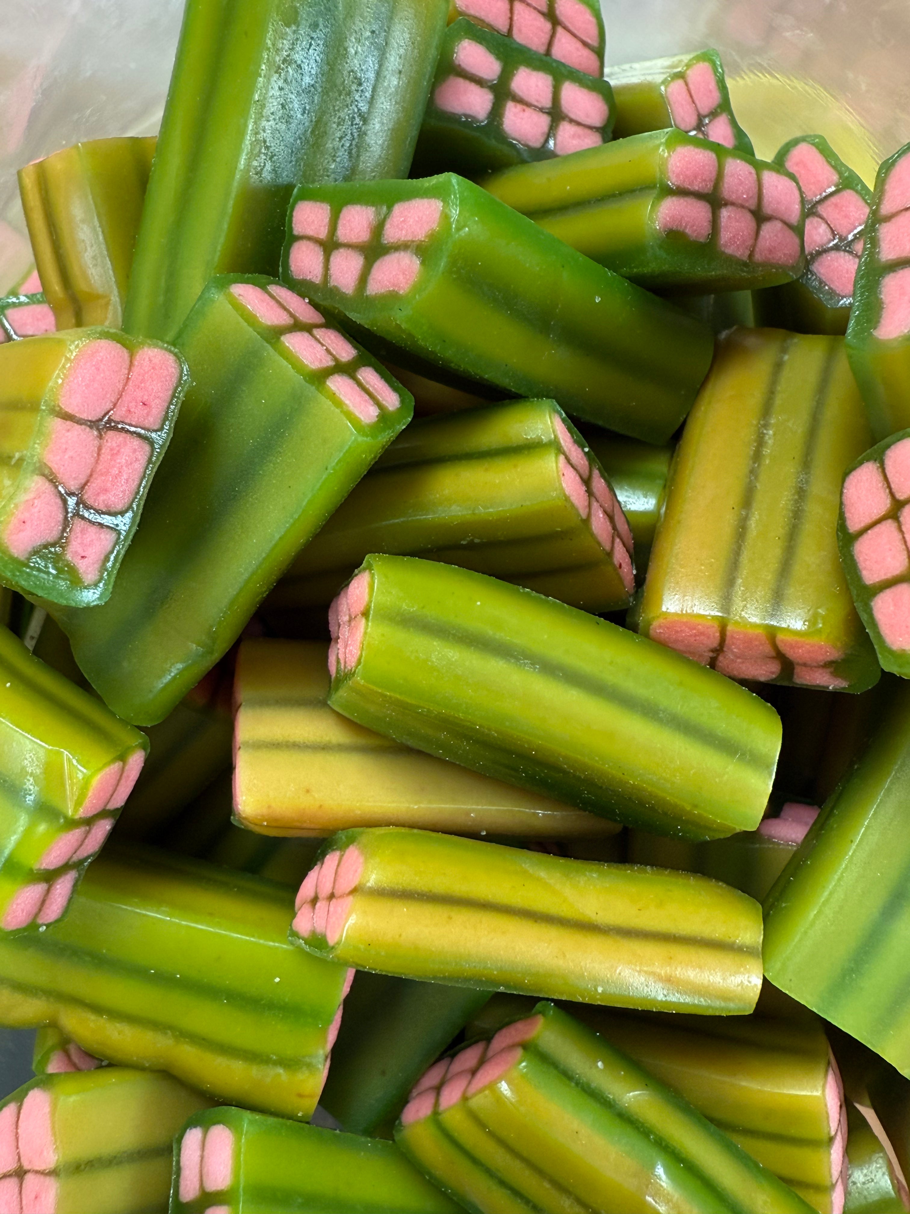Snwy Watermelon Bricks