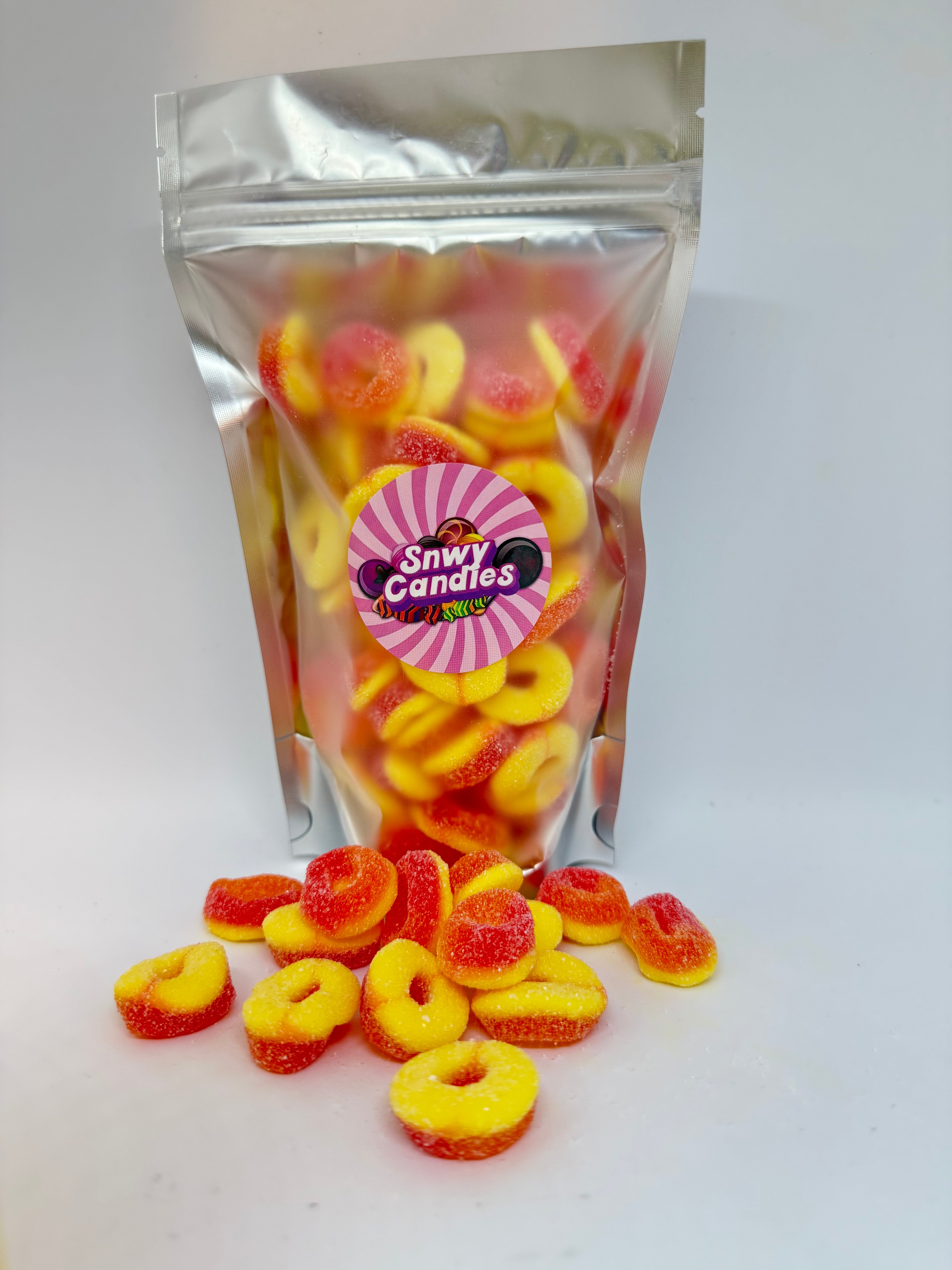Snwy Mini Peach Rings