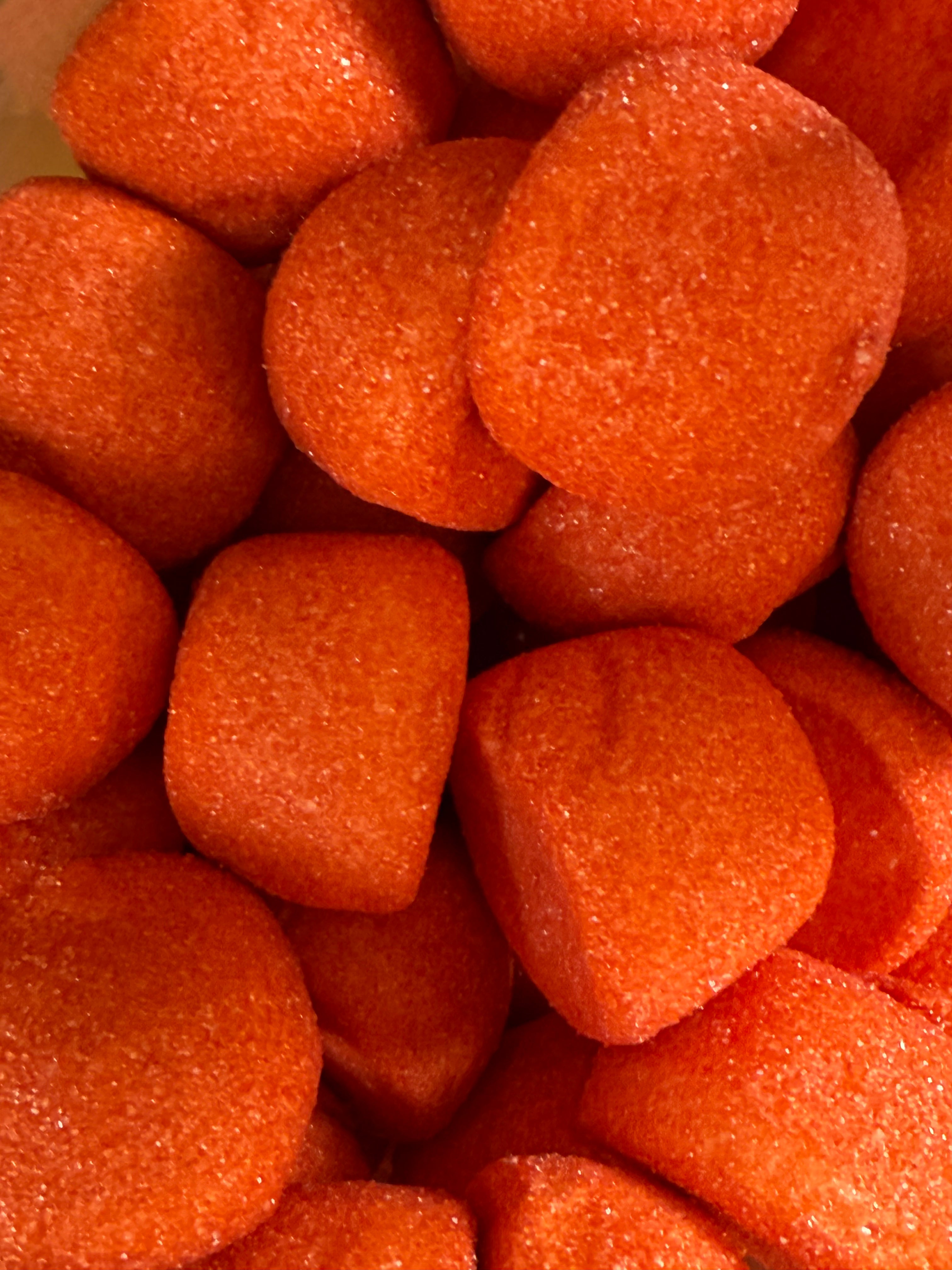 Red Soft Fluffy Marshmallows