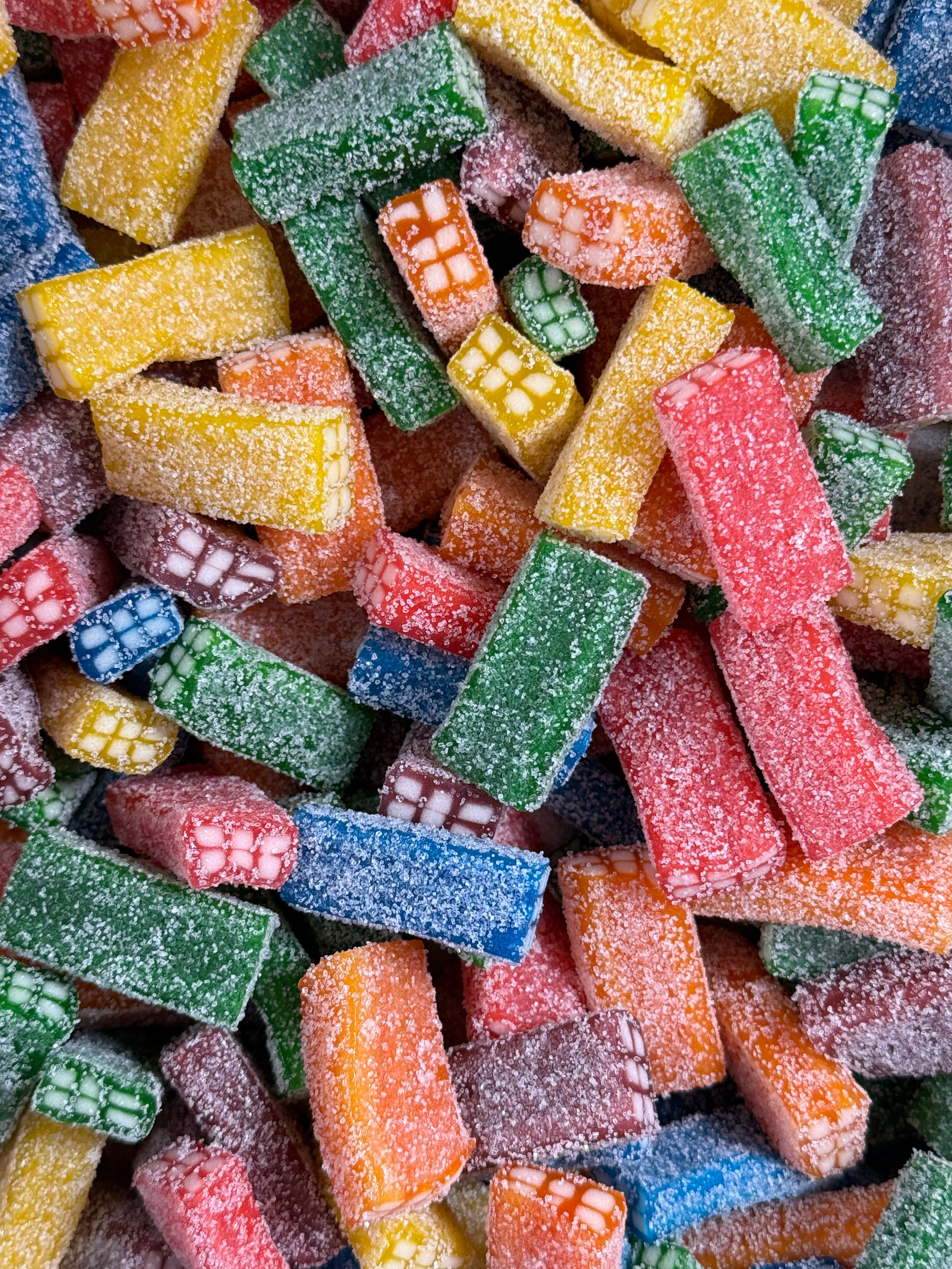 Snwy Sour Lego Bricks
