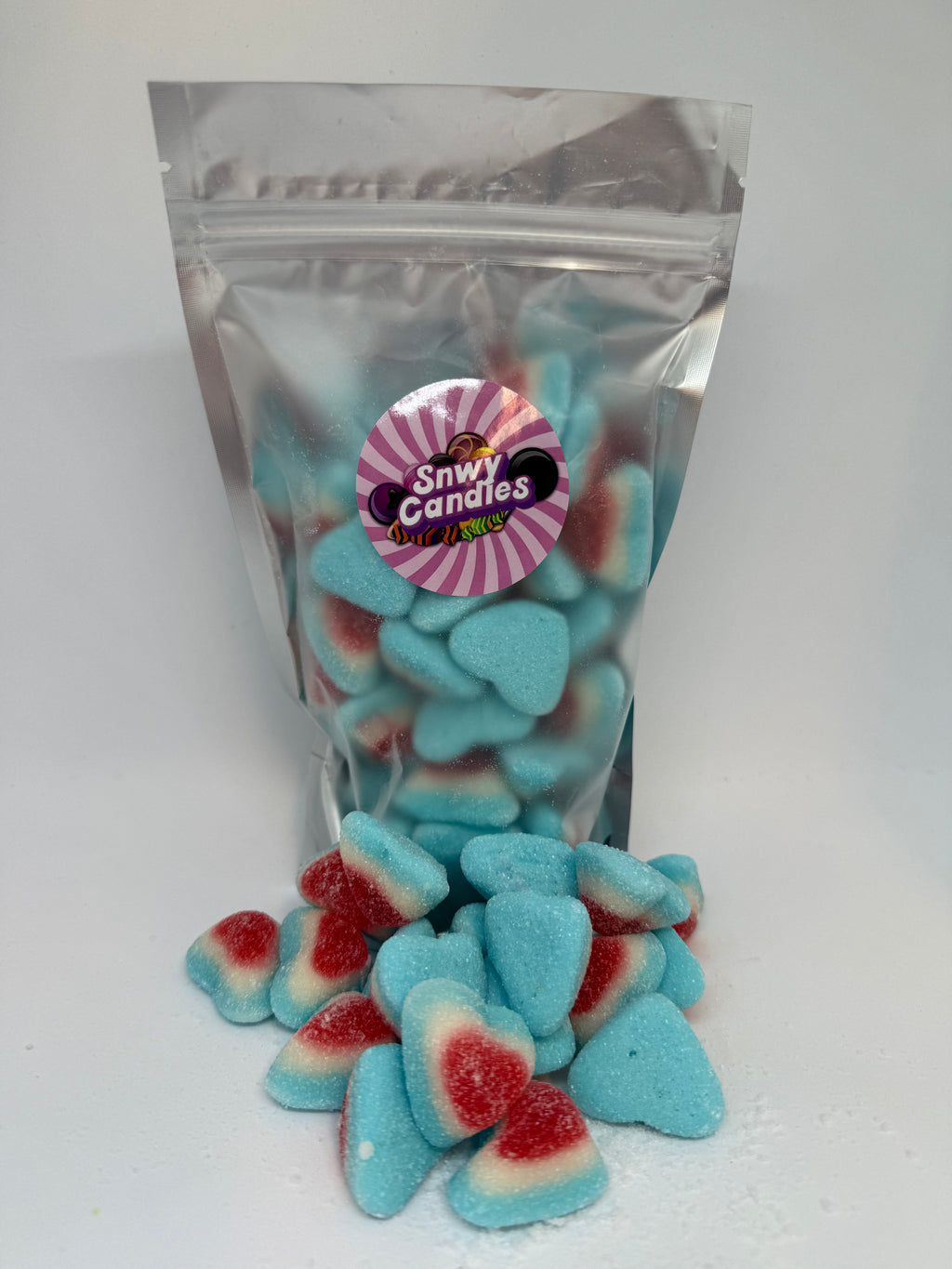Snwy Sugared 3D Hearts