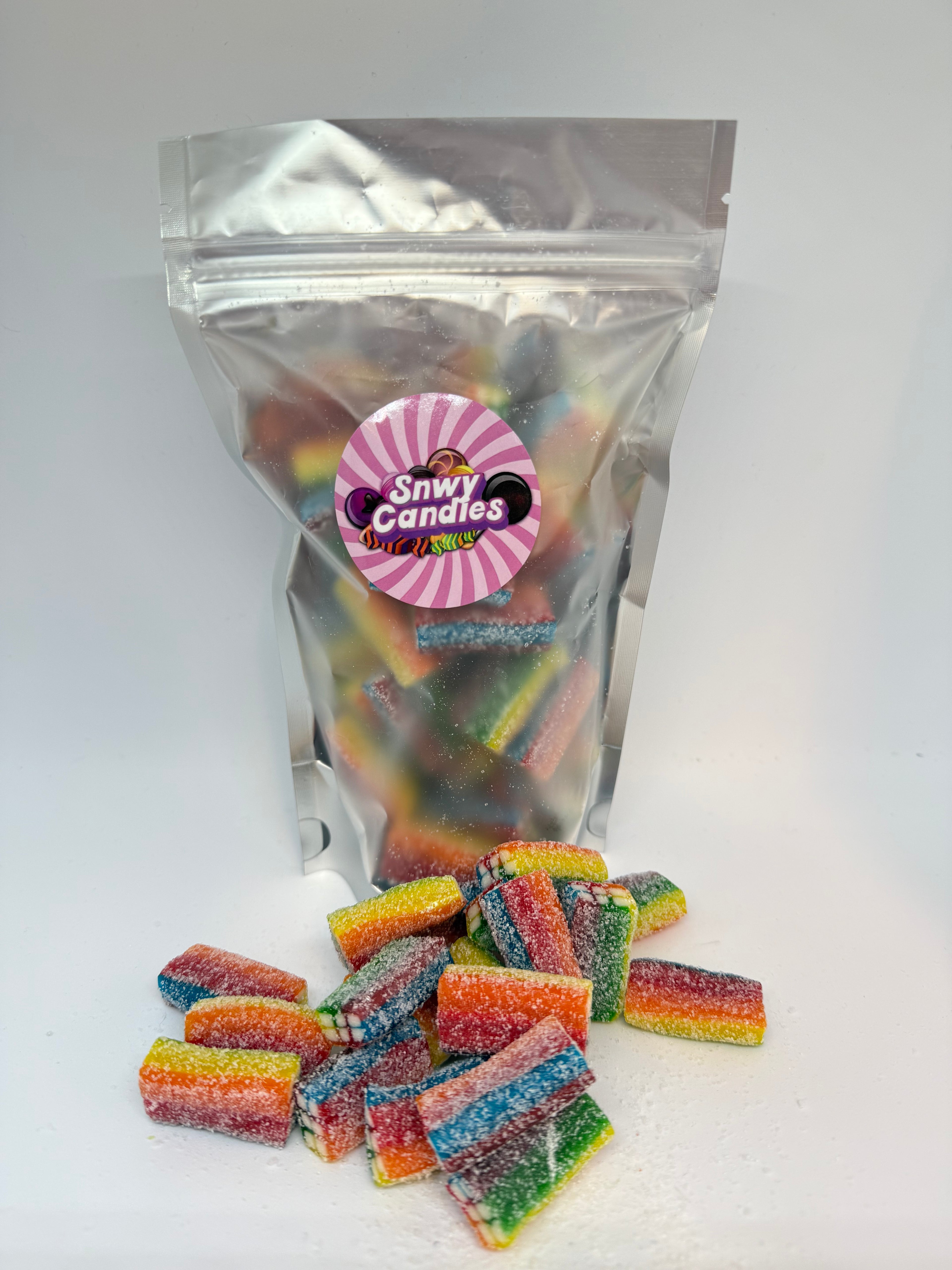 Snwy Sour Rainbow Bricks