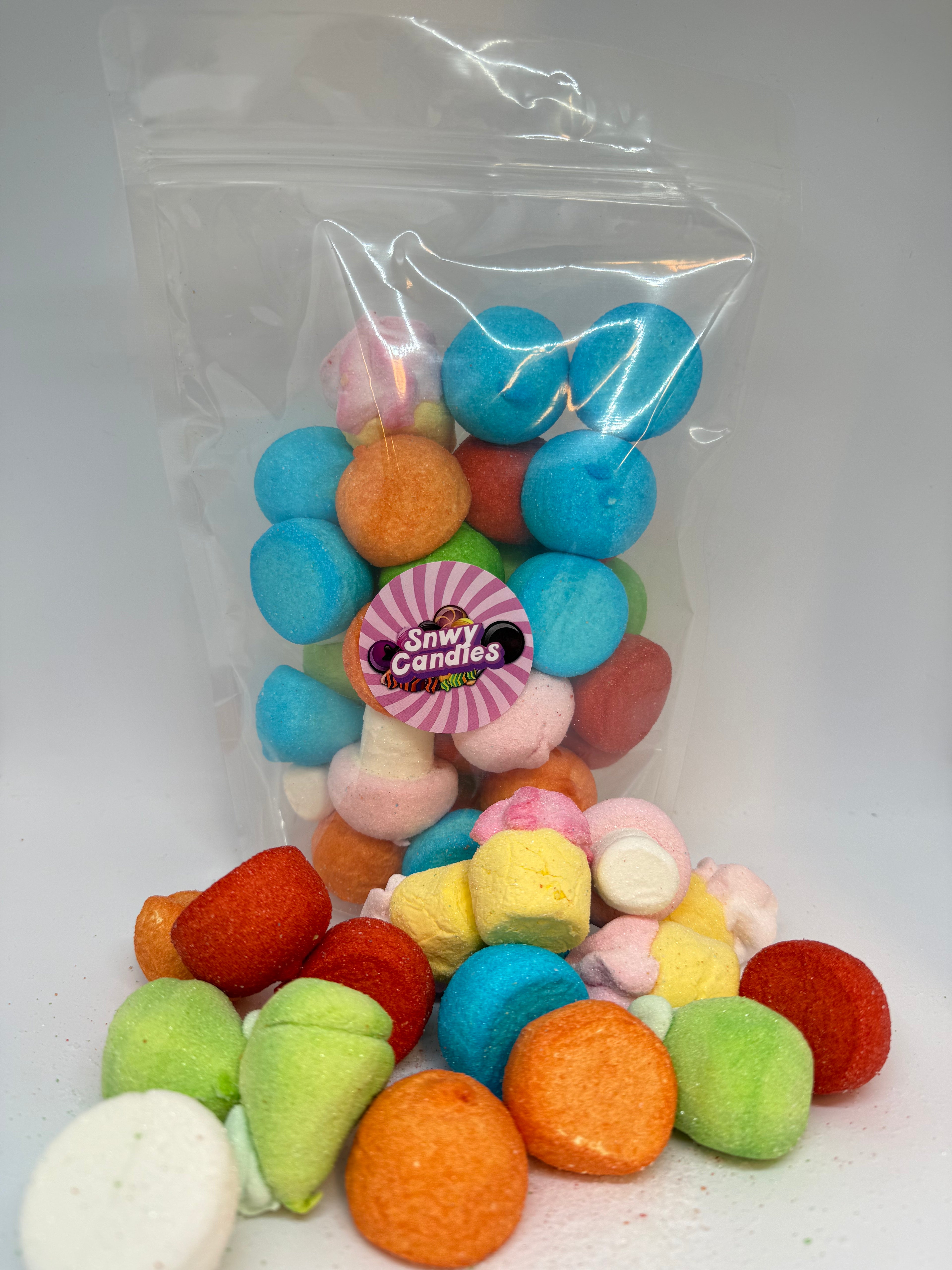 Mixed Soft Fluffy Marshmallows Mix