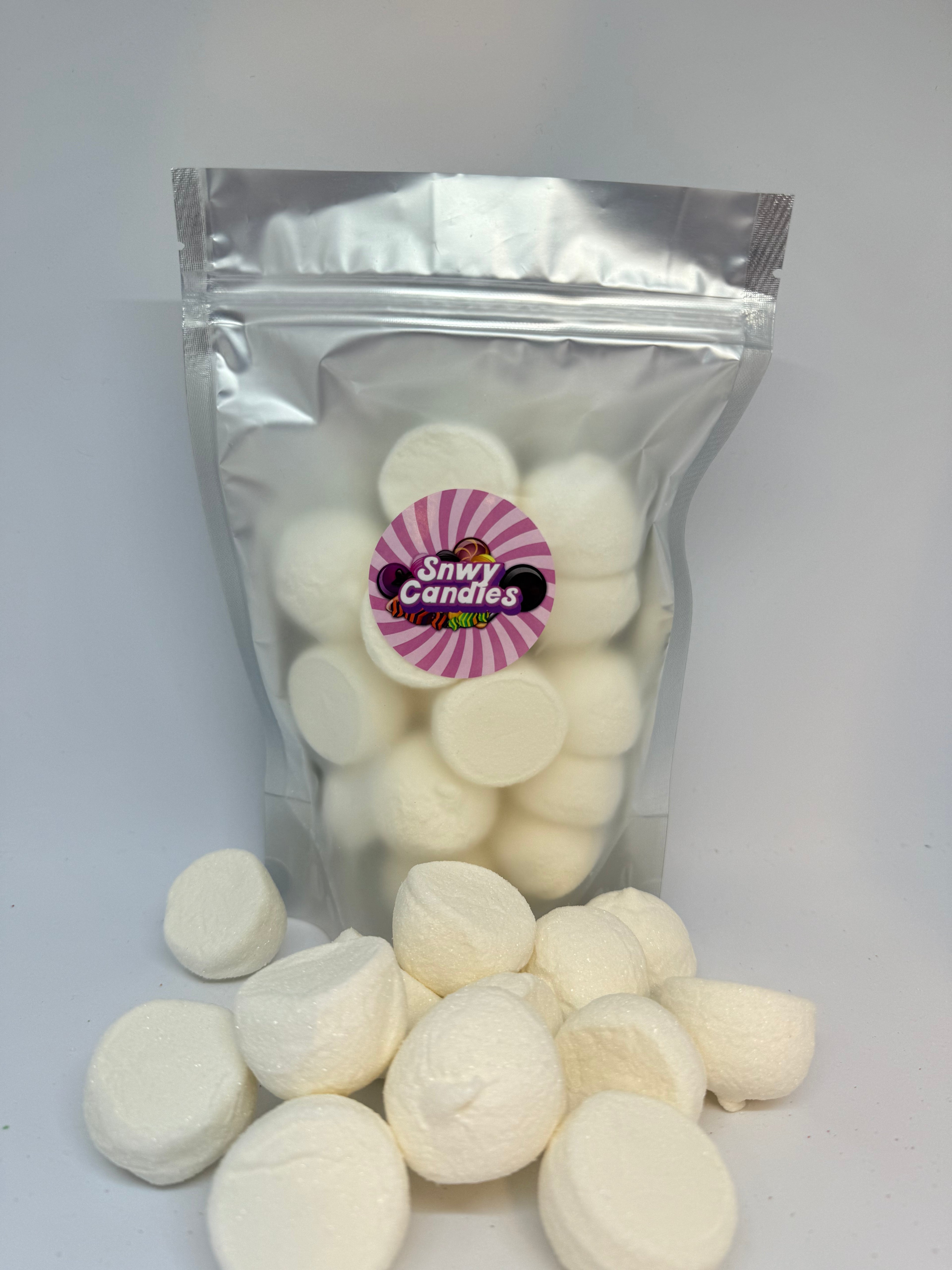 White Soft Fluffy Marshmallows