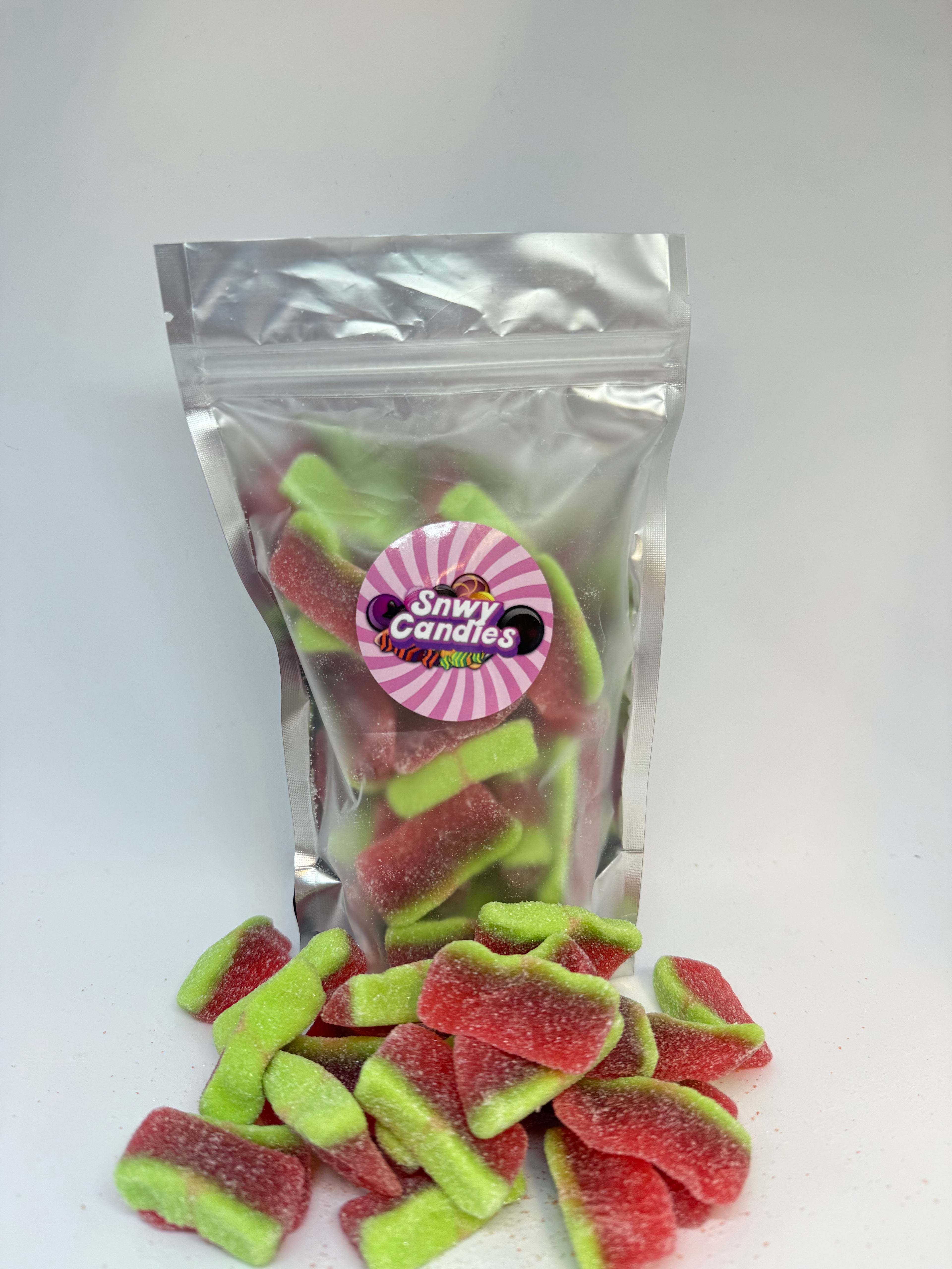 Snwy Sour Watermelon Slices