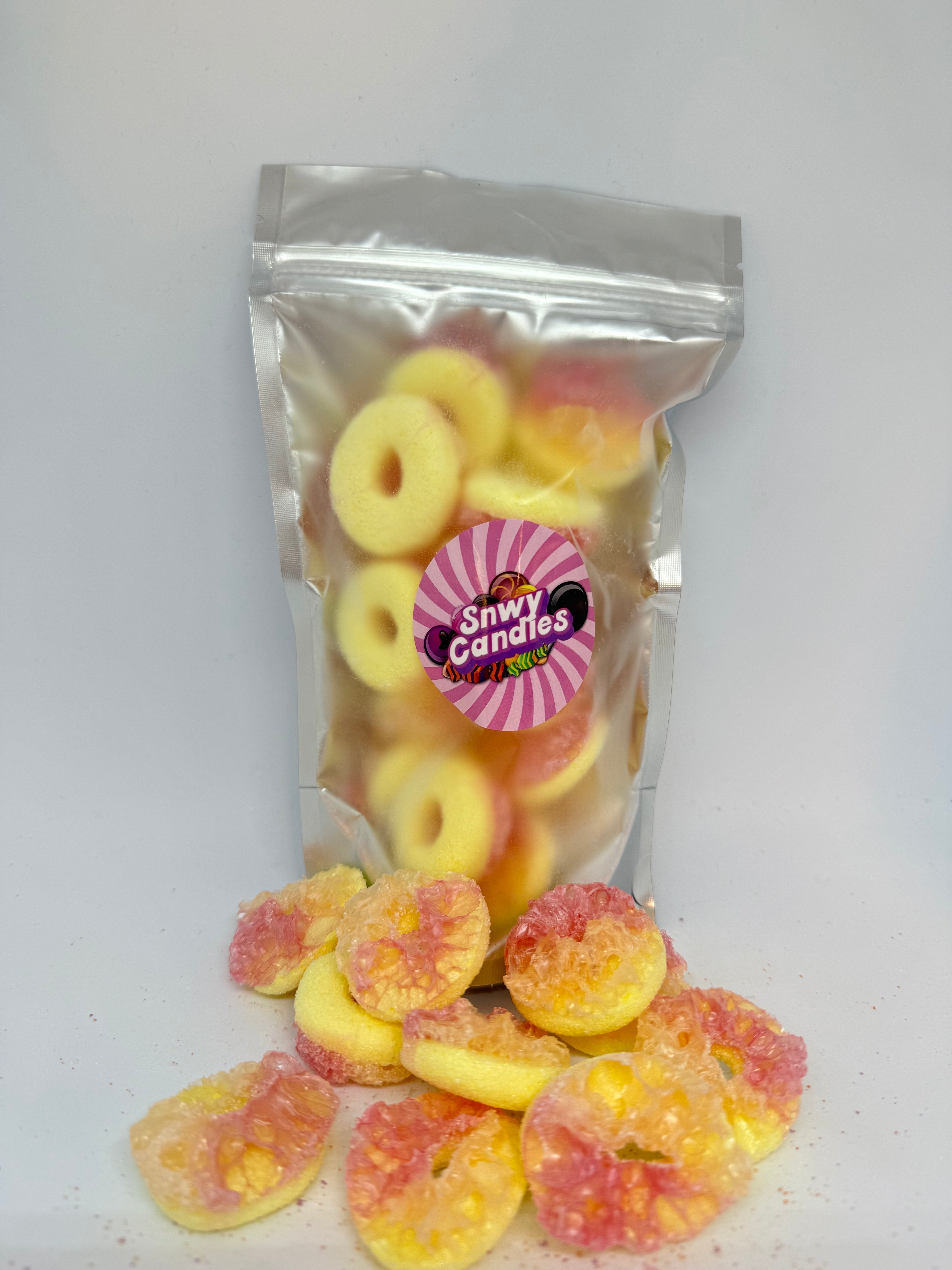 Freeze Dried Peach Rings
