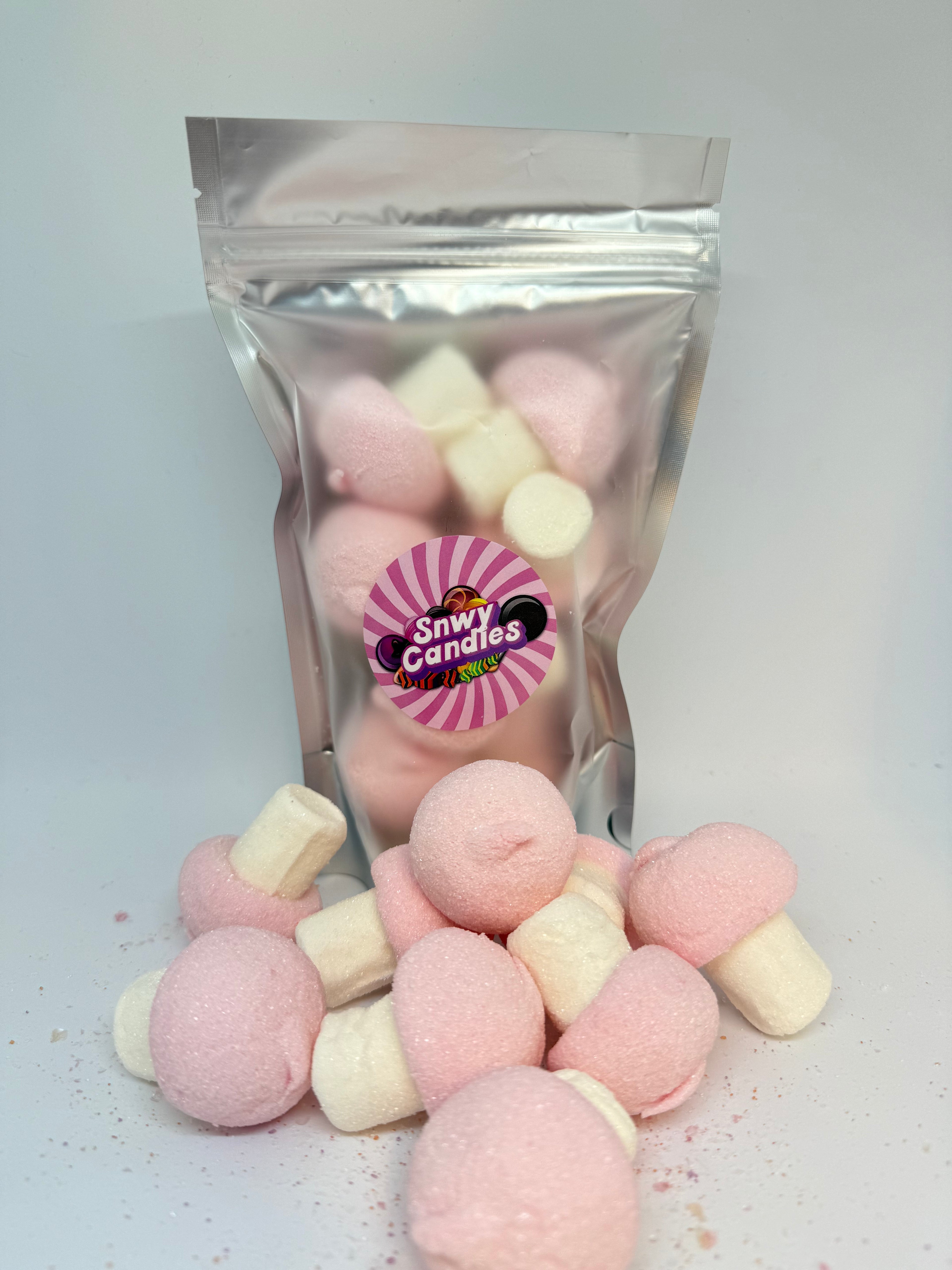 Mushrooms Soft Fluffy Marshmallows