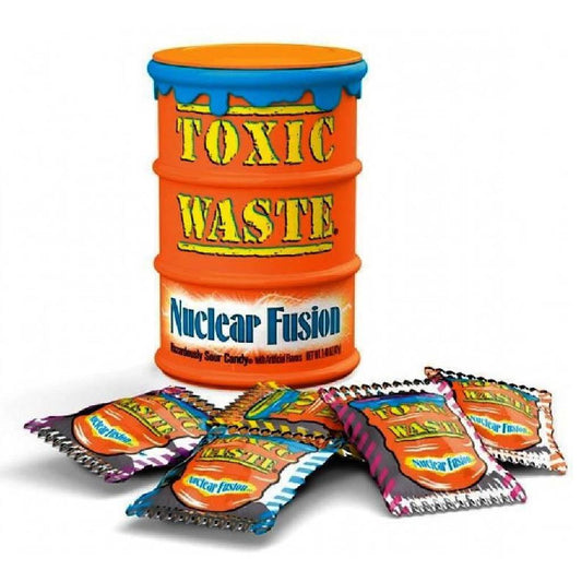 Toxic Waste Orange Sour Drum
