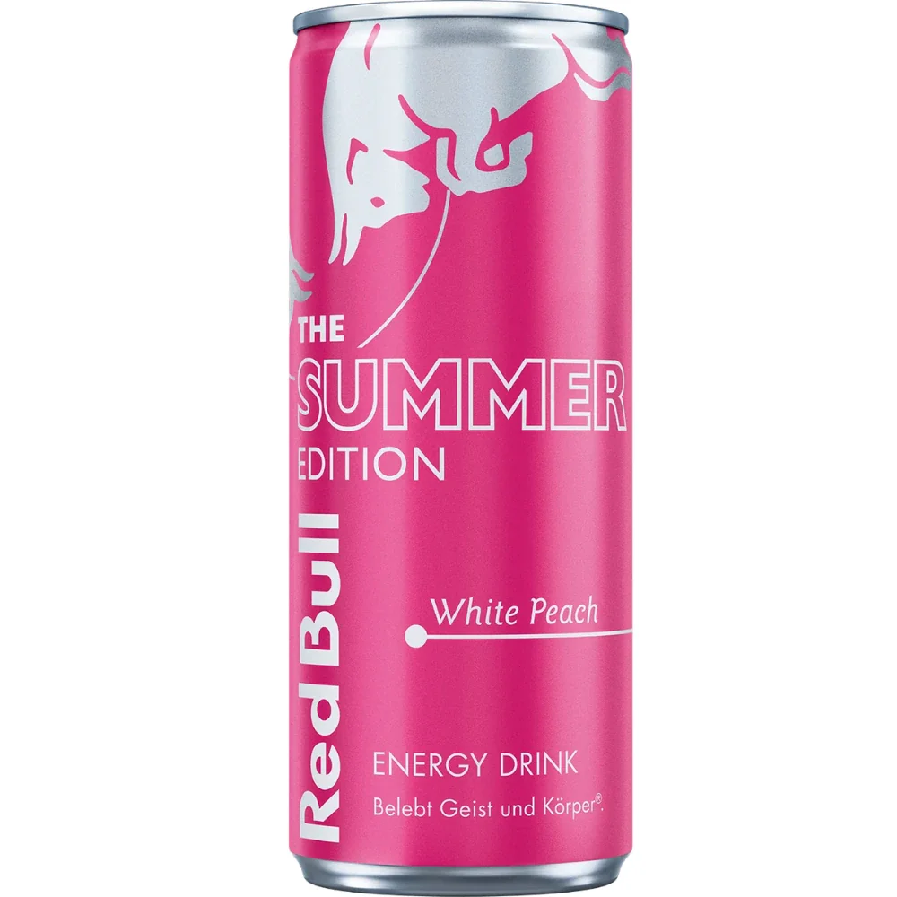 Red Bull White Peach Summer Edition 2025