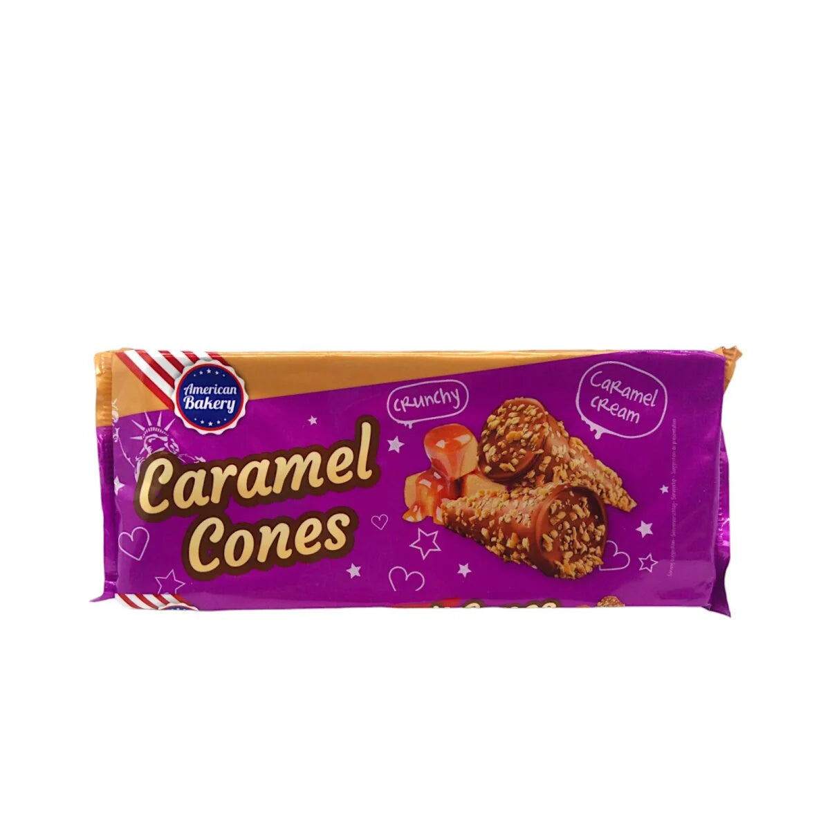 American Bakery Caramel Cones