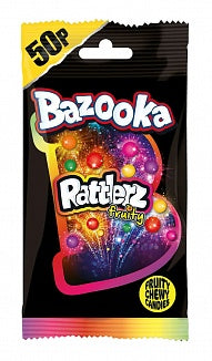 Bazooka Rattlerz Fruity 50g THT 19/12/2025