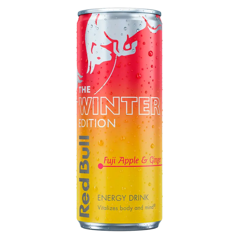 Red Bull Fuji Apple Ginger