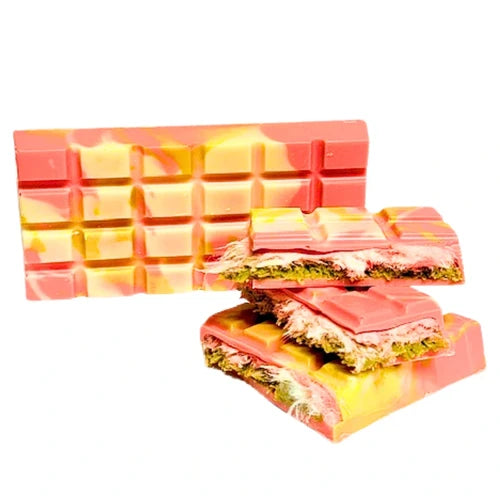 Snwy Dubai Pink Chocolate Angel Hair Bar 220g