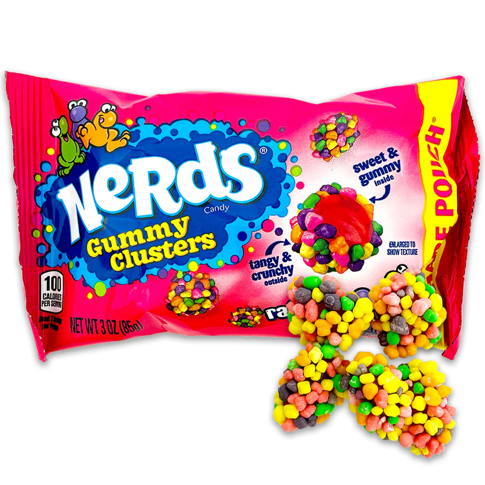 Nerds Gummy Clusters Share Pouch 45g