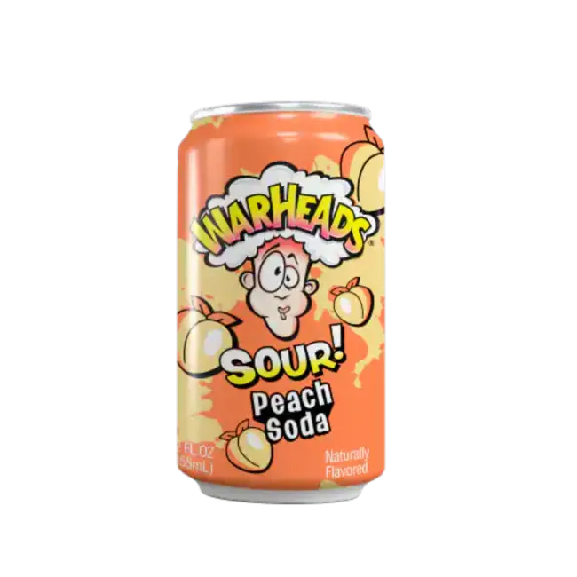 Warheads Peach Soda